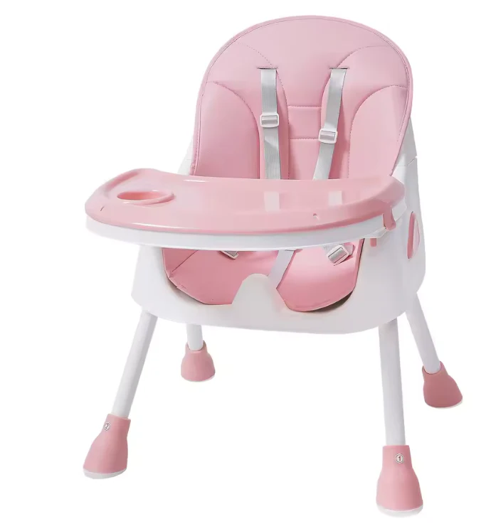 2-in-1 Baby Eetstoel met Voetsteun en Afneembaar Blad – Verstelbaar en Veilig - Afbeelding 4