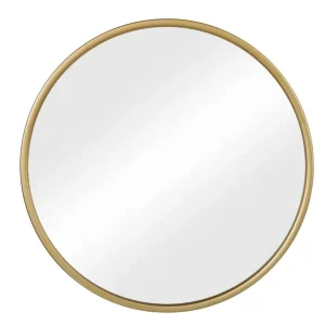 Ronde Wandspiegel met Metalen Frame – Moderne Spiegel voor Badkamer en Interieur