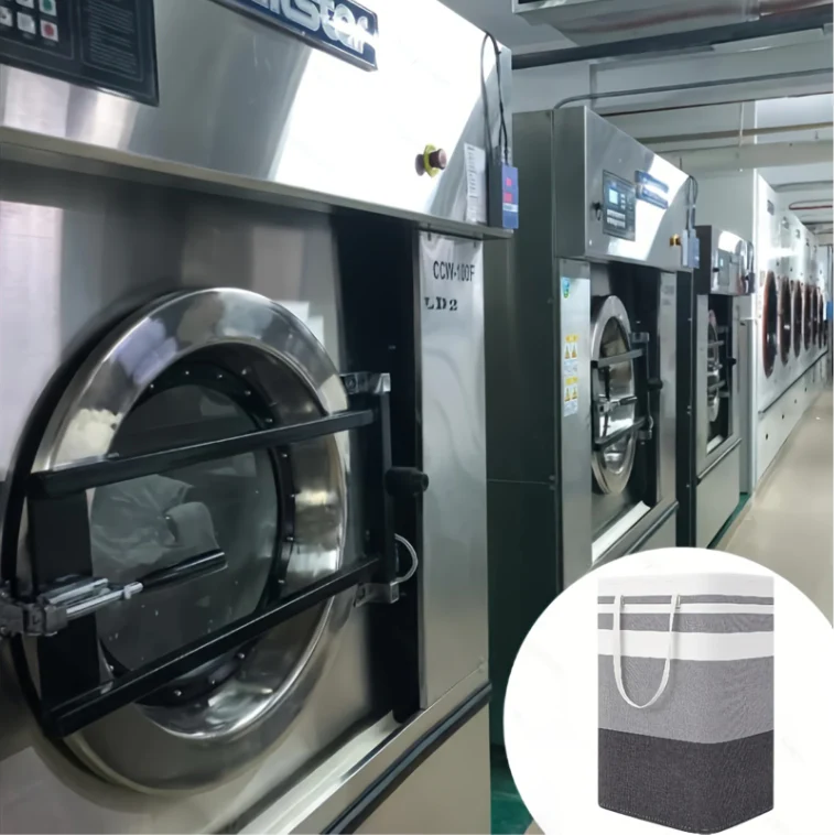 Grote Wasmand 75L met Handgrepen – Opvouwbare Opbergmand - Afbeelding 8