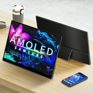 13,3 inch 4K OLED Touchscreen Monitor – Ultra HD Draagbaar Scherm met USB-C en HDMI