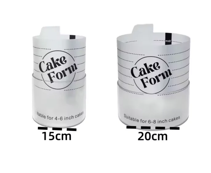 Verstelbare Taart Ring – Acryl Bakring voor Taart, Mousse en Dessert - Afbeelding 6