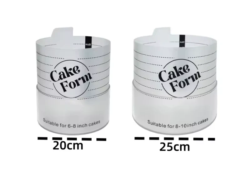Verstelbare Taart Ring – Acryl Bakring voor Taart, Mousse en Dessert - Afbeelding 7