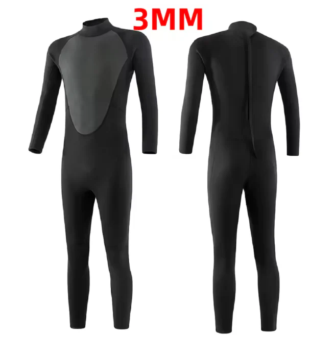 Wetsuit 3mm Neopreen – Volledig Duikpak voor Watersport en Zwemmen - Afbeelding 3