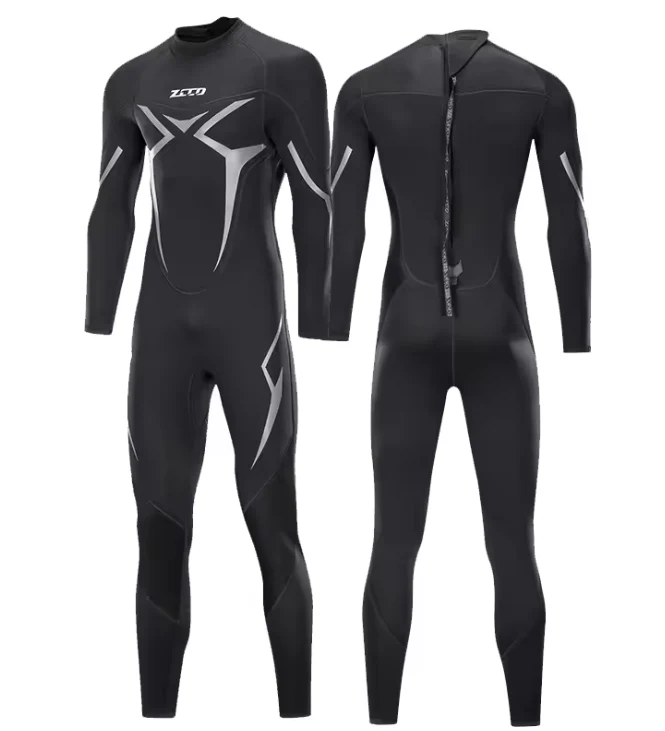 Wetsuit 3mm Heren – Neopreen Duikpak met Lange Mouwen - Afbeelding 4