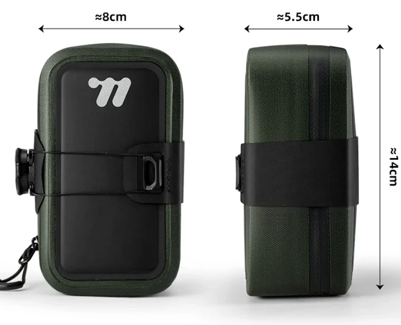 Mini Fietstas 0.5L – Compacte Zadel Tas Waterafstotend en Lichtgewicht - Afbeelding 3