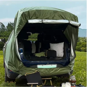 Auto Achtertent met Luifel – Waterdichte Car Rear Tent voor Camping, Reizen en Outdoor