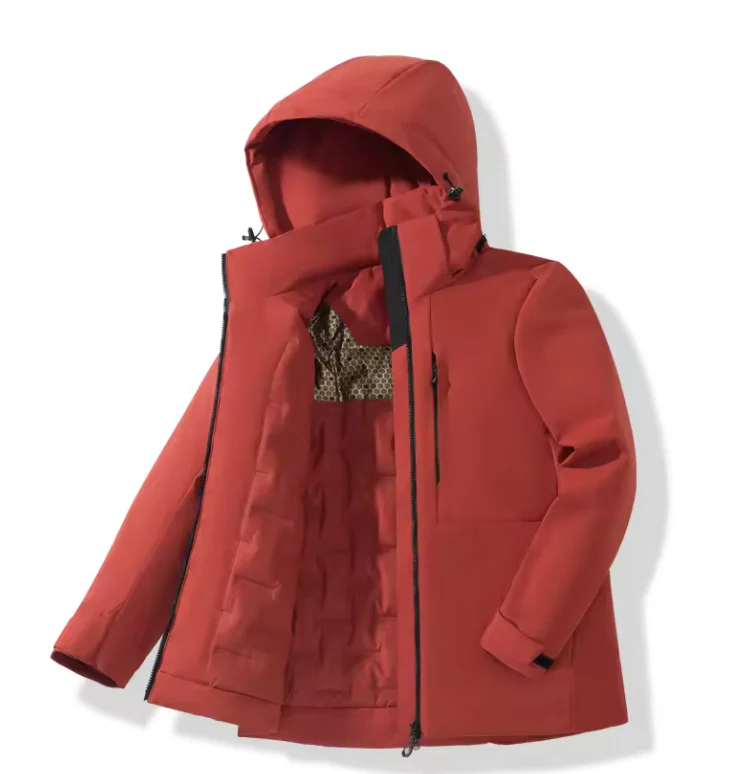 Winter Fleece Jas – Waterdichte Winddichte Outdoor Jas met Thermische Voering - Afbeelding 9