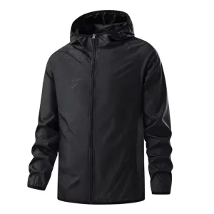 Outdoor Windbreaker Jas – Unisex Waterafstotende Regenjas met UV Bescherming en Capuchon