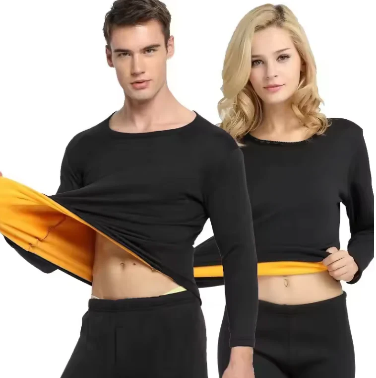 Thermisch Ondergoed Set – Fleece Basislaag, Warm en Comfortabel, Unisex - Afbeelding 2