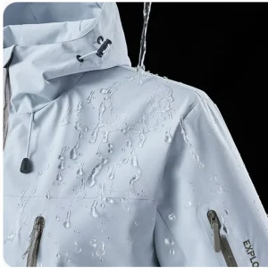 Unisex Outdoor Regenjas – Waterafstotend, Winddicht en Lichtgewicht, Hiking en Camping