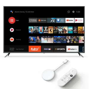 Android TV Stick 4K – WiFi 6 met Voice Remote en Android 14