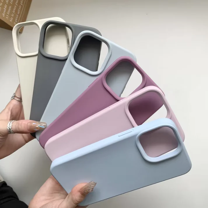 Silicone Telefoonhoes – Zachte Beschermcase met Camera Bescherming en Slim Design - Afbeelding 2
