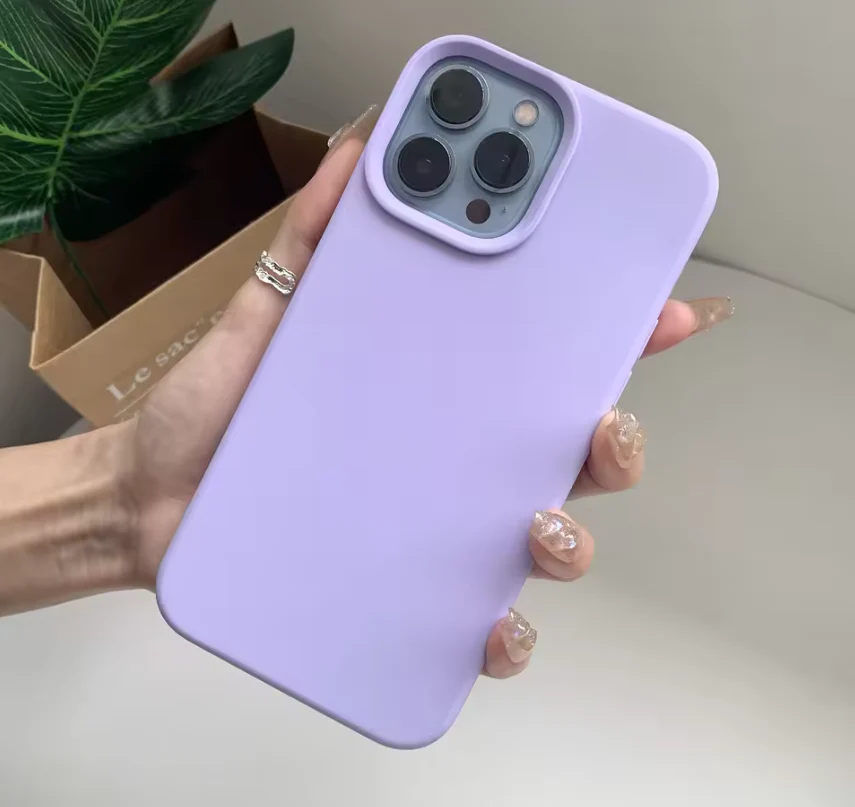 Silicone Telefoonhoes – Zachte Beschermcase met Camera Bescherming en Slim Design - Afbeelding 3