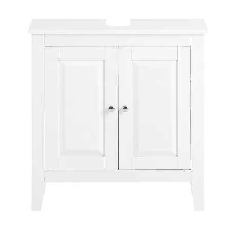 Wastafel Onderkast Badkamer – Opbergmeubel met Deuren 60×62×30 cm