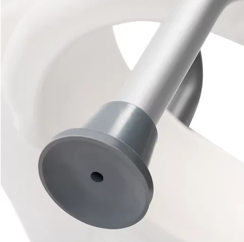3-in-1 Verstelbaar Toiletframe met Armleuningen en Toiletbrilverhoger - Afbeelding 3