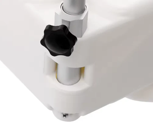 3-in-1 Verstelbaar Toiletframe met Armleuningen en Toiletbrilverhoger - Afbeelding 4